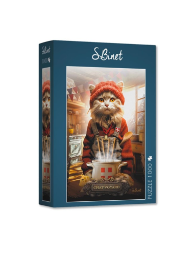 Puzzle Chat-Voyard 1 000 pièces – Sylvain Binet