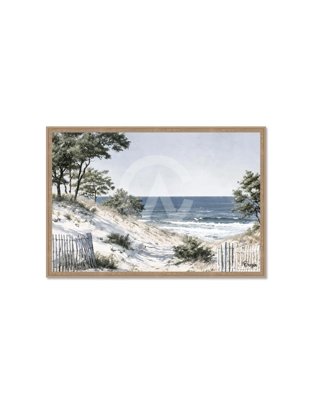 Tableau paysage plage et dunes – Orya