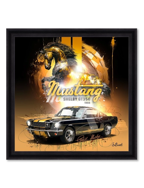 Tableau Mustang Shelby GT350 1966 – Sylvain Binet