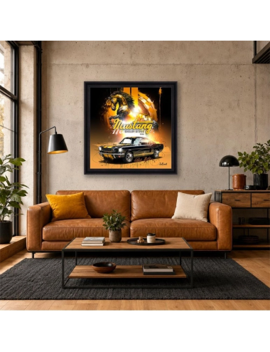 Tableau Ford Mustang Shelby GT350 1966 – Sylvain Binet