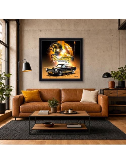 Tableau Mustang Shelby GT350 1966 – Sylvain Binet