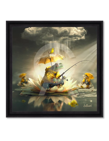 Tableau Grenouille – Sylvain Binet