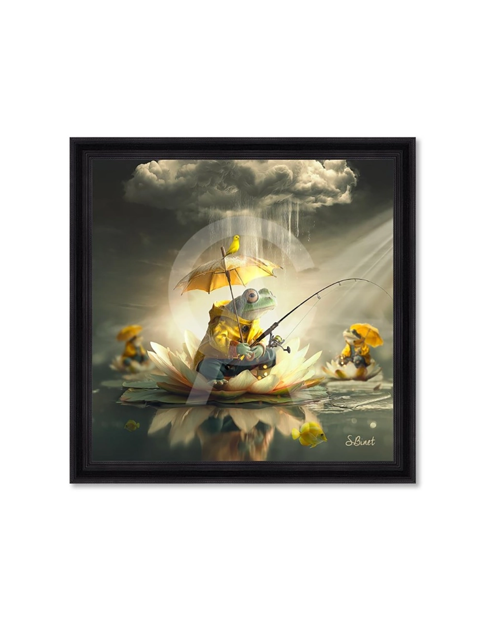 Tableau Grenouille – Sylvain Binet