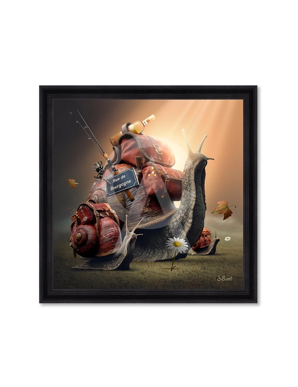 Tableau Escargot – Sylvain Binet