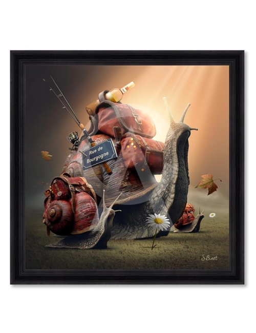 Tableau Escargot – Sylvain Binet