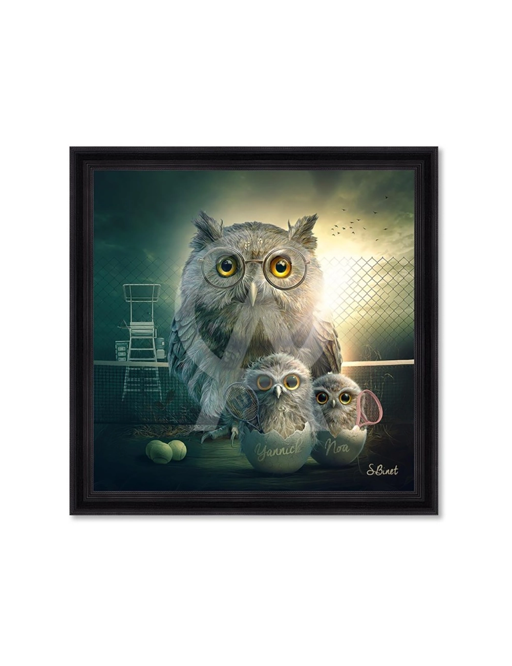 Tableau Chouette – Sylvain Binet