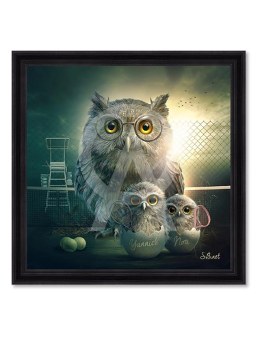 Tableau Chouette XXL – Sylvain Binet
