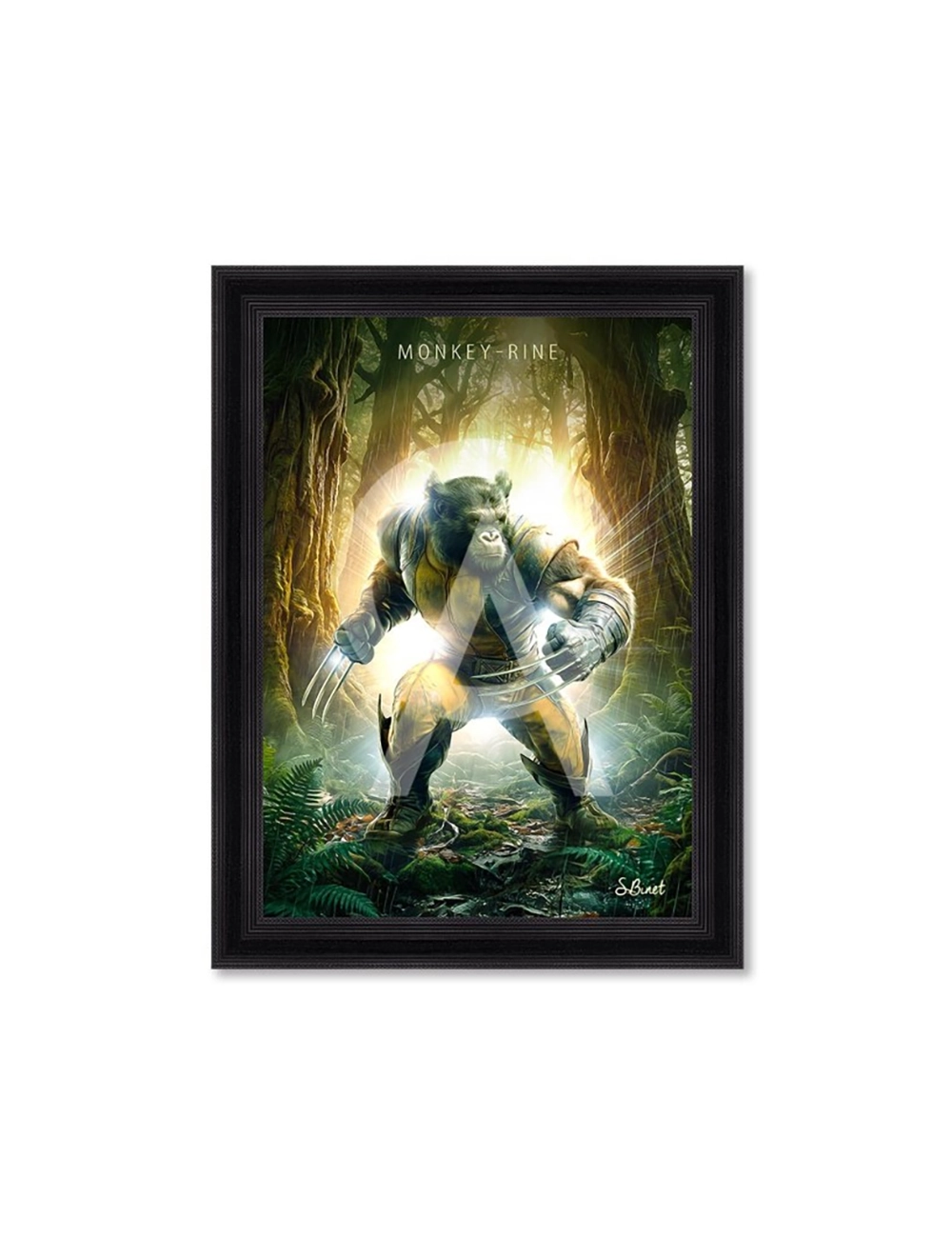 Tableau Monkey-rine XXL – Sylvain Binet