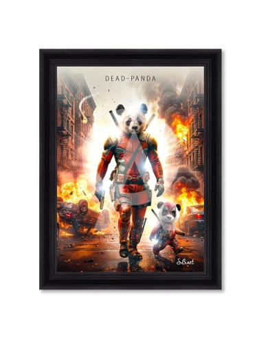 Tableau Dead Panda XXL – Sylvain Binet