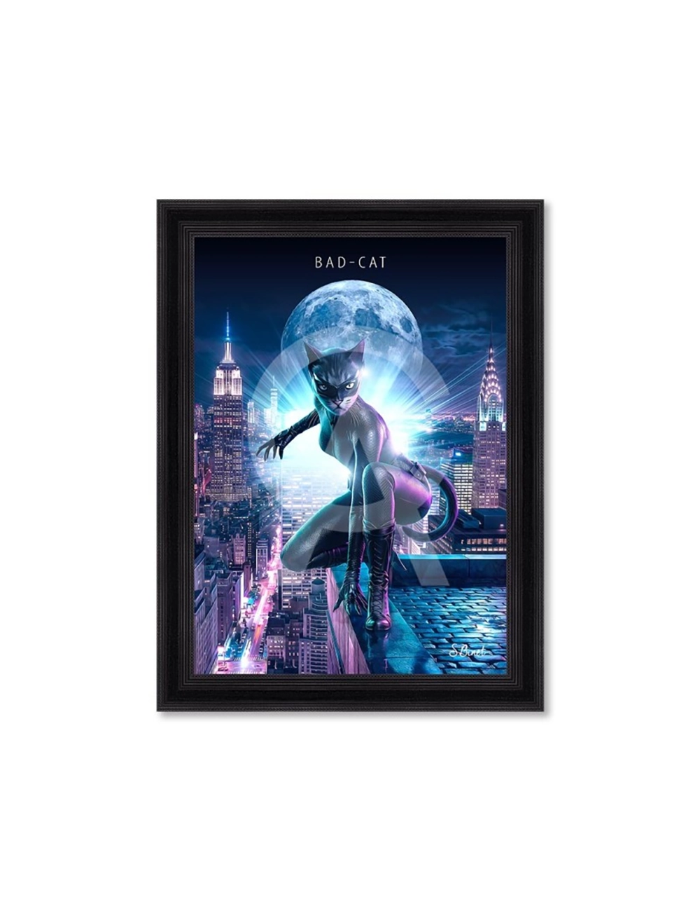 Tableau Bad Cat – Sylvain Binet