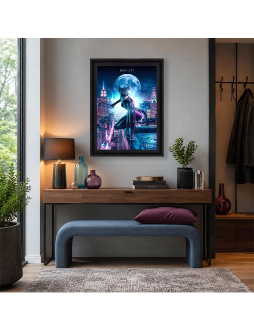 Tableau Bad Cat XXL – Sylvain Binet