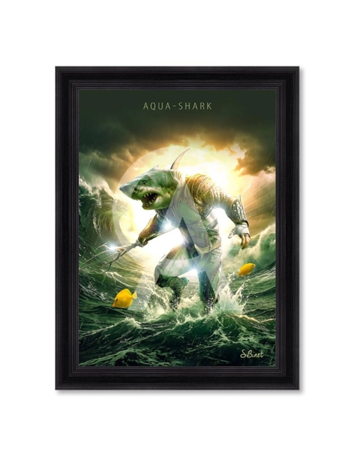 Tableau Aqua Shark XXL – Sylvain Binet