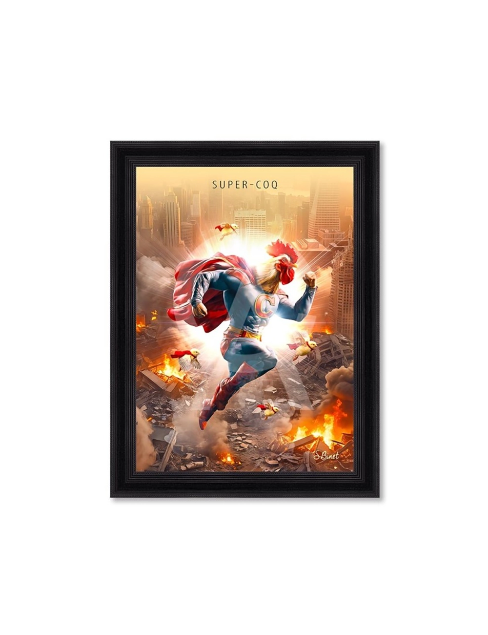 Tableau Super Coq – Sylvain Binet