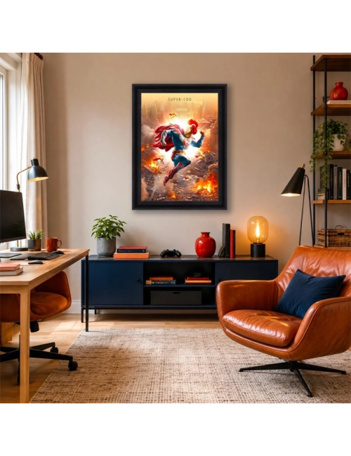 Tableau Super Coq – Sylvain Binet