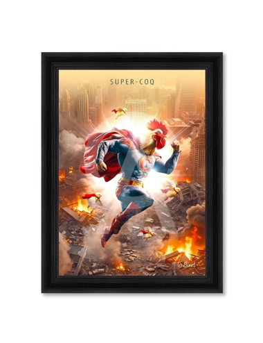 Tableau Super Coq XXL – Sylvain Binet