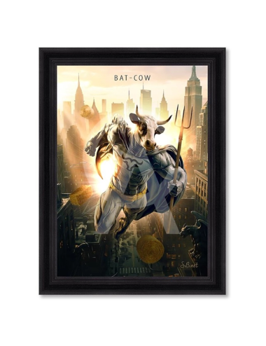 Tableau Bat Cow – Sylvain Binet
