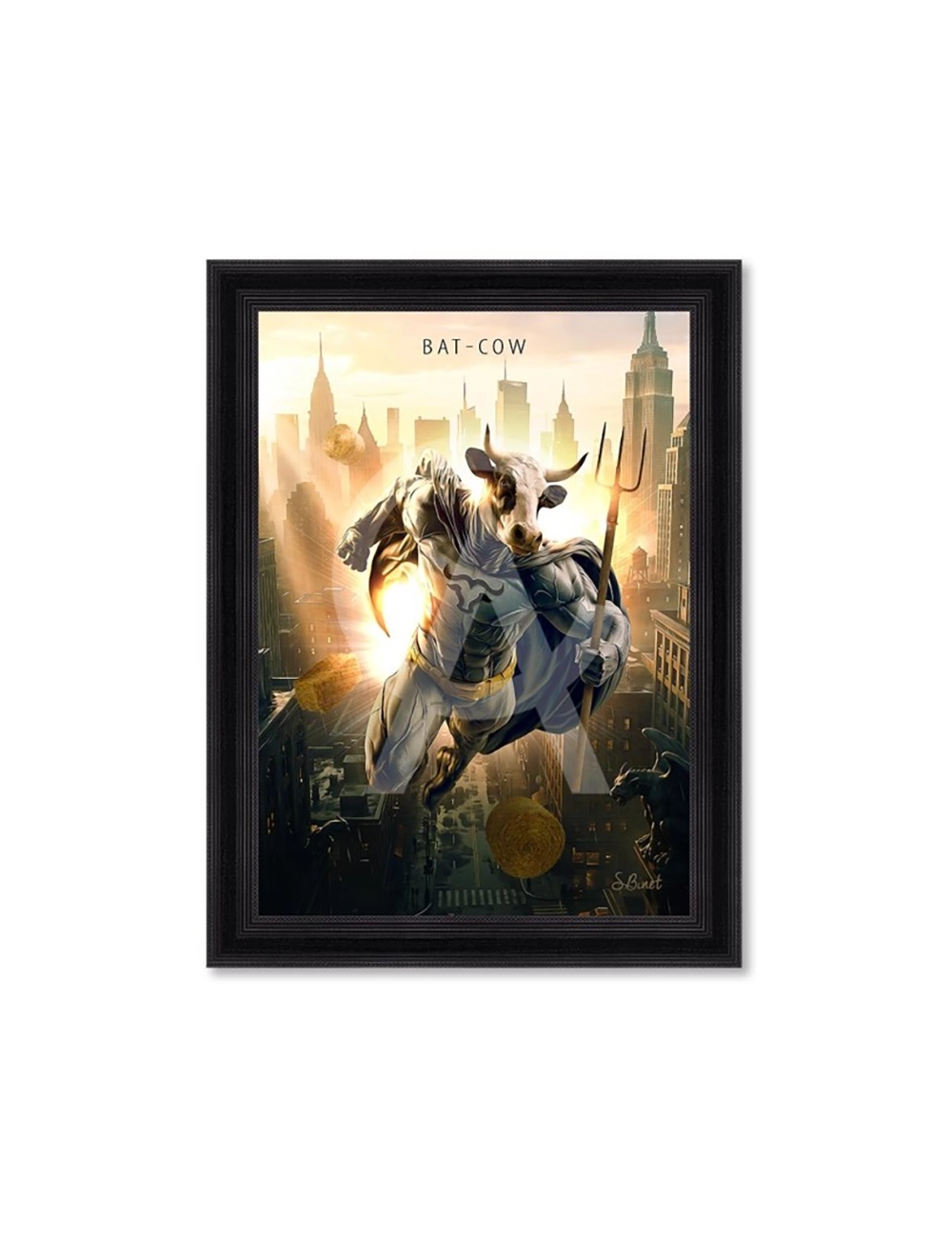 Tableau Bat Cow – Sylvain Binet