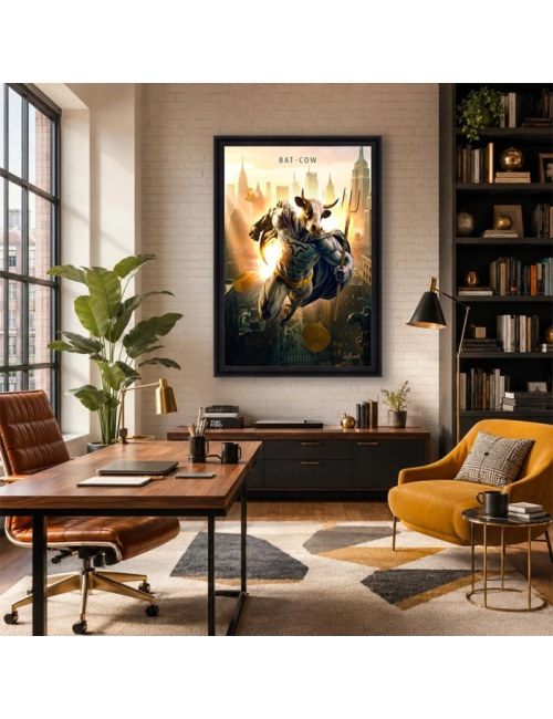 Tableau Bat Cow XXL – Sylvain Binet