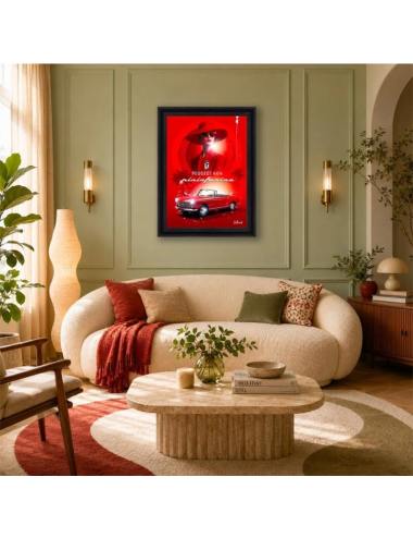 Tableau Peugeot 404 cabriolet – Sylvain Binet