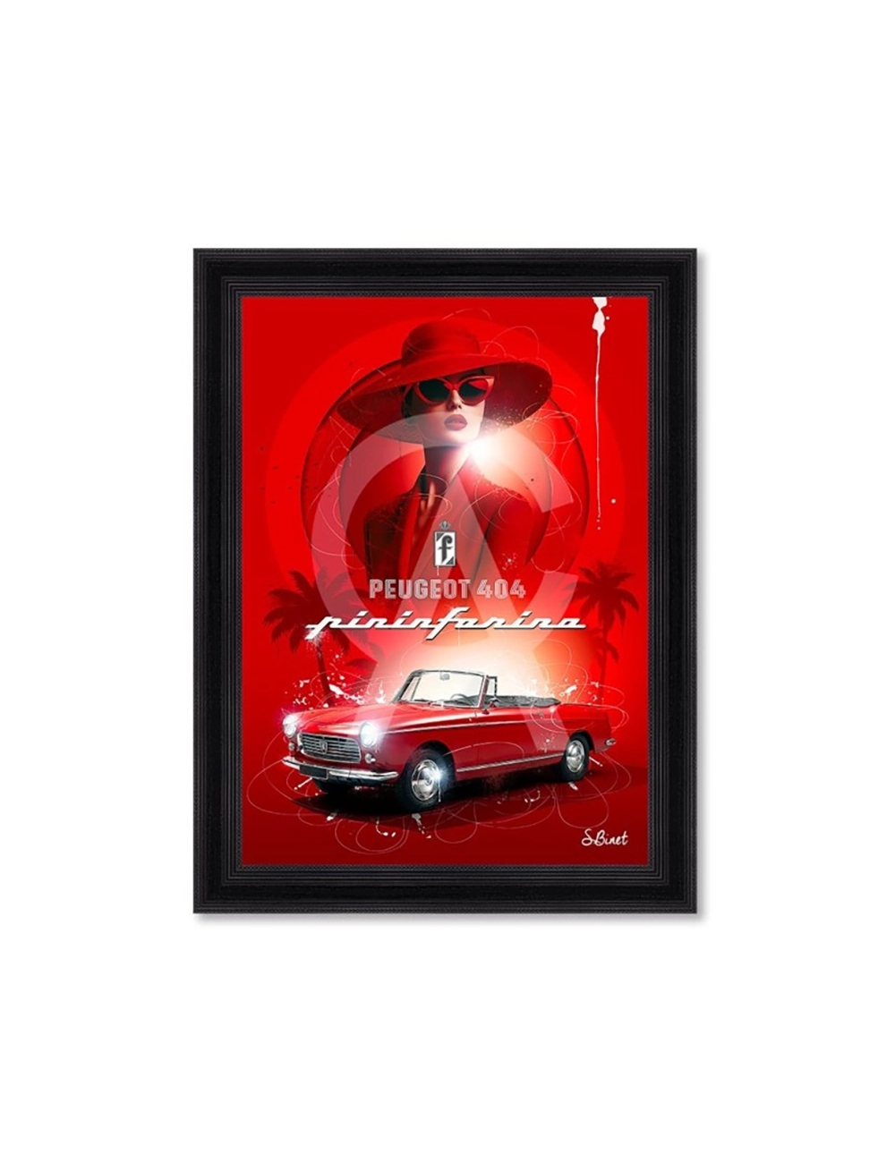 Tableau Peugeot 404 XXL – Sylvain Binet