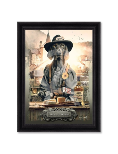 Tableau Jura-chien – Sylvain Binet