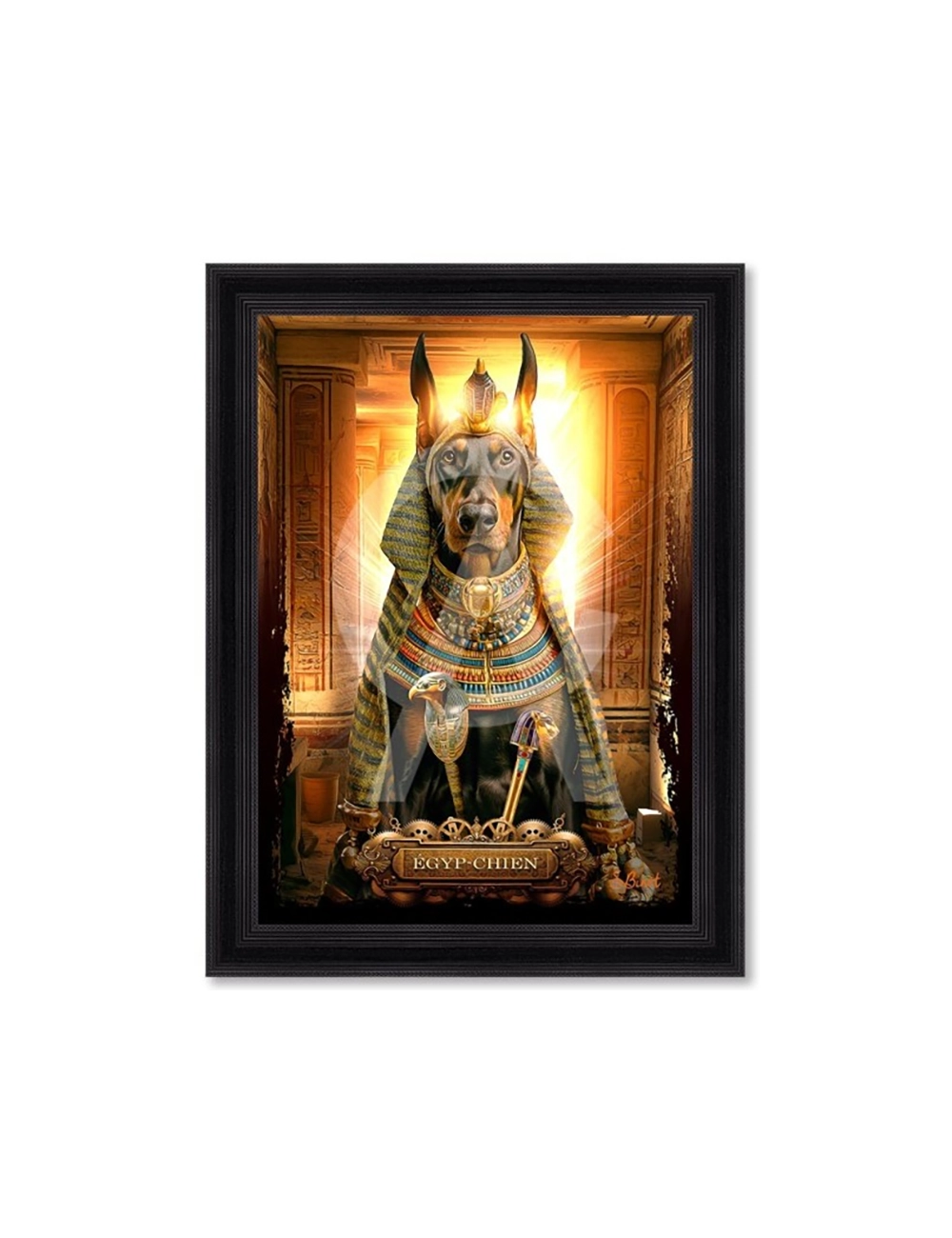 Tableau Egyp-chien – Sylvain Binet