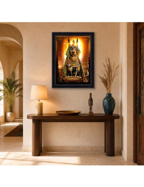 Tableau Egyp-chien XXL – Sylvain Binet