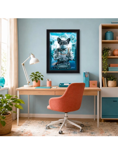 Tableau Chirur-chien – Chien chirurgien – Sylvain Binet
