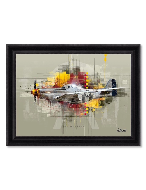 Tableau P51 Mustang – Sylvain Binet