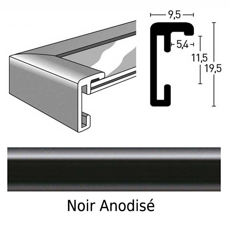  Cadre  60x90  NIELSEN cadre  alu standard Mod le Classic 