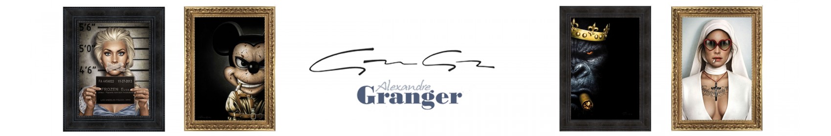 Tableaux contemporains et design d'Alexandre GRANGER