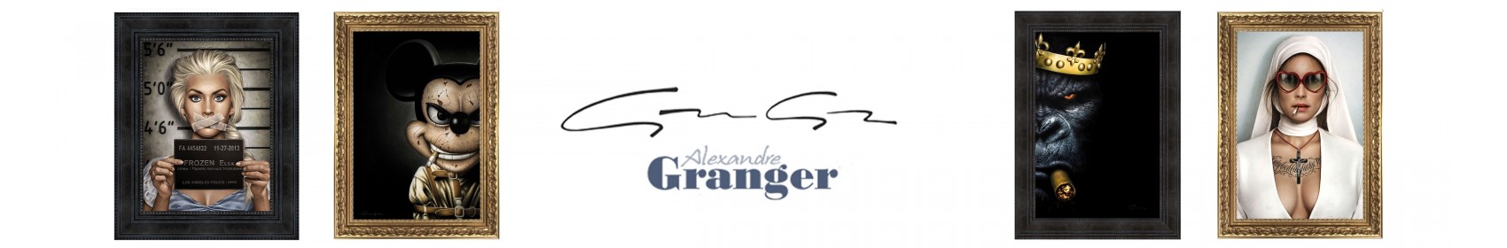 Tableaux contemporains d'Alexandre GRANGER